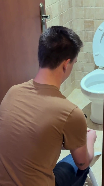 Agf014:: a Naughty Couple Sneaks off to Have Some Dirty Fun in a Public Restroom.