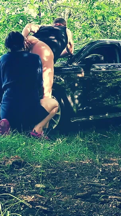 I lick his ass on the car | Clip 1