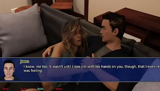 Ofis karısı #17 - Stacy ve Jason akşam yemeğinden sonra sikiliyor.