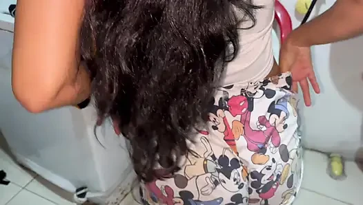 Beni bu kadar sert yapma! Beni ağzıma sok lütfen