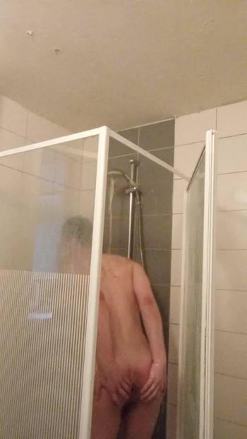 Me in the shower