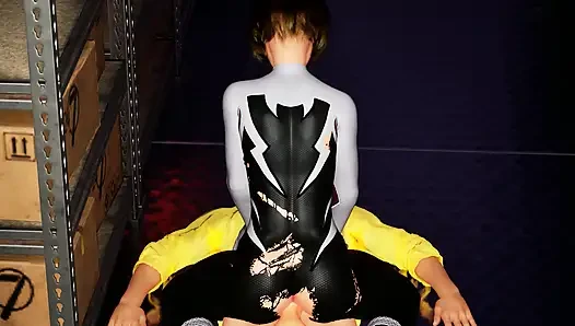 HARIKA ÖRÜMCEK KıZ SÜPERMARKETTE SERT SIKILIYOR