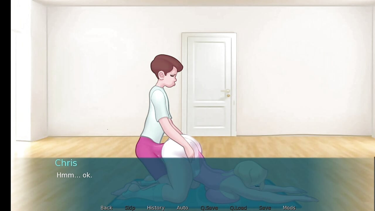 dabby and anon make hot romantic seen in summertime saga part 8