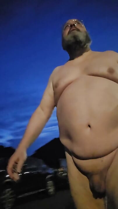 Nude Walk Around the Neighborhood