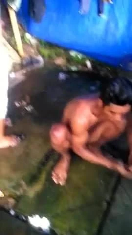 Banho de cuia dos asiaticos