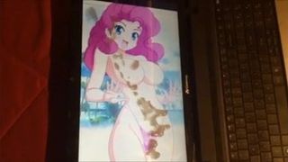 Claws cums on hentai 第 8 集：pinkie pie 赤裸上身穿着丁字裤