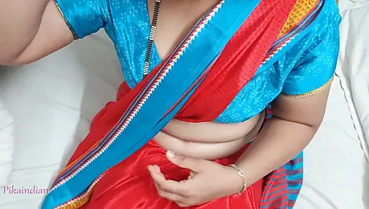Ateşli Hintli seksi ev hanımı romantizm aşk seksi