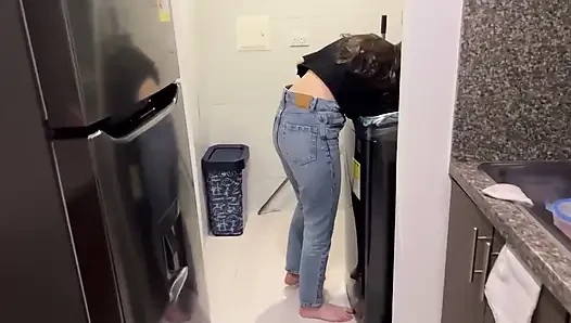 I want her and I don't mind fucking my best friend while doing her husband's laundry