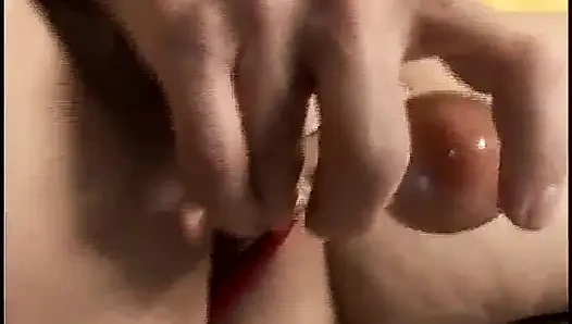 Nenek nakal masturbasi dengan mainan seks dan menunggangi seorang pria dengan kontol besar