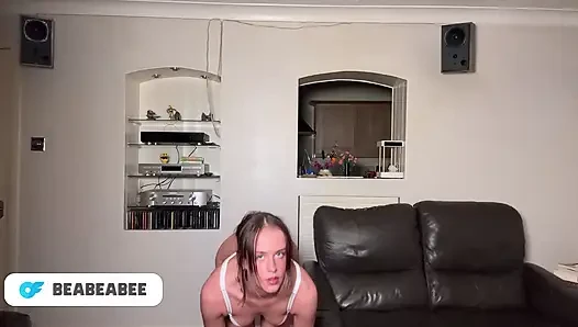 Sexy Costume Try On Haul with Petite Teen Blonde