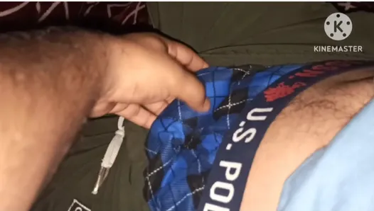 First time my stepbrother monster cock touching in midnight