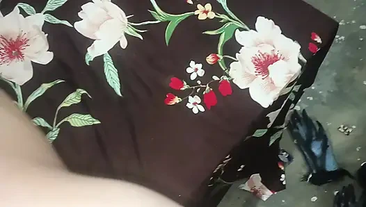 Boy learning how to make happy girl from his girlfriend