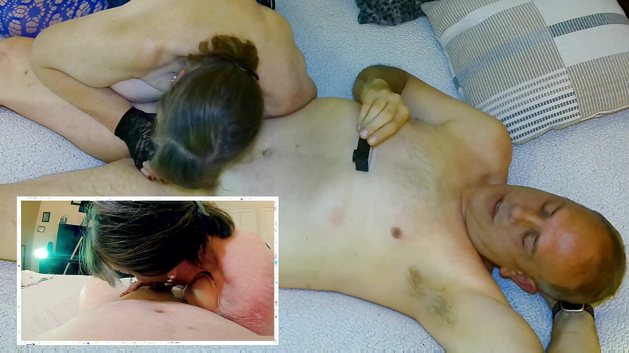 Stripteuza Înger albastru a bunicii Carmen suge, linge și fute! 72323fap