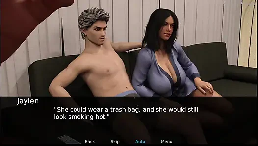 Ateşli evli kadın, onu mastürbasyon yaparken yakaladı