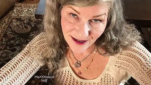 Hot Mother-In-Law Seduces With Best Blowjob & Swallow! MaXXXimumMilf