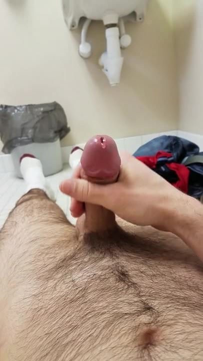Jerking off and cumming