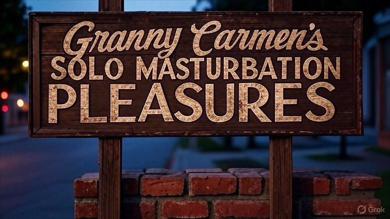 Granny Carmen's Masturbatory Love Fucking Little Cock's Orgasmic Play 22026s0l0
