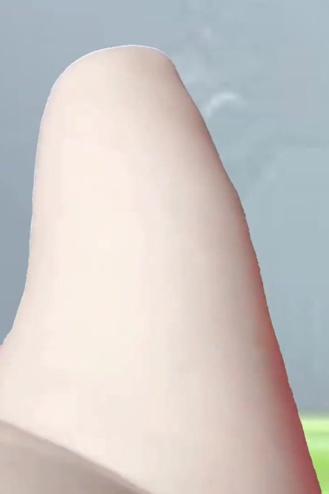 2 Hands-free Cumming Masturbation Workout with Cute Soft Thighs