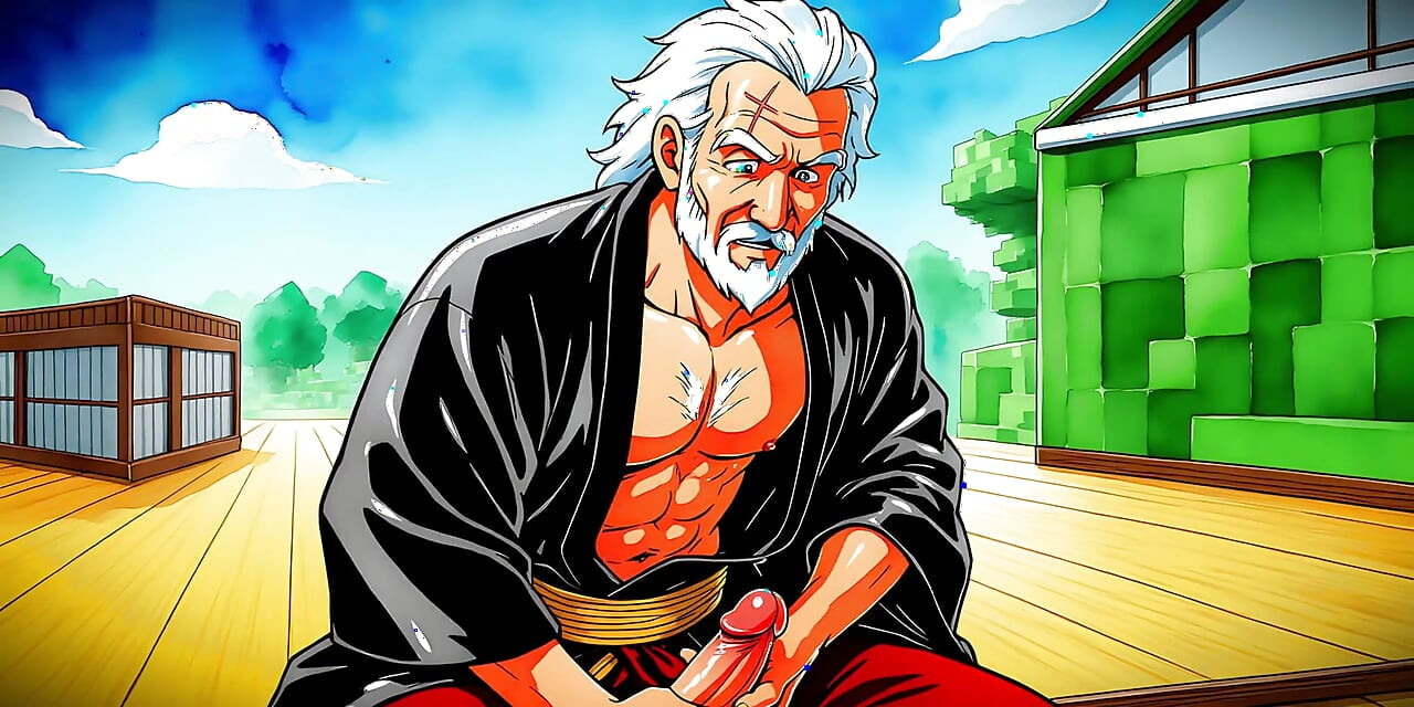 Anime e manga hanno ispirato il set d'arte di un uomo erotico