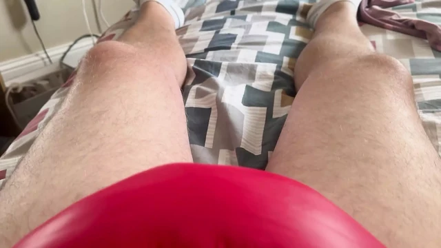 Down pants rub