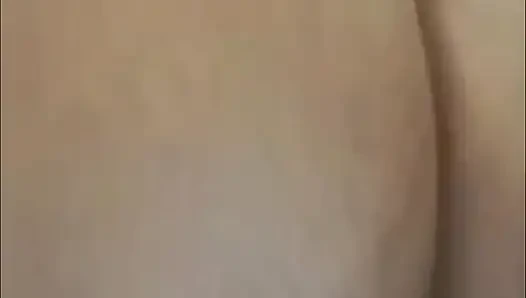 Fat ass dildo ride