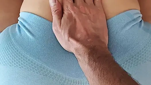 Horny Step Son Helping Stepmom Stretch in Different Yoga Positions Rewarded with JOI