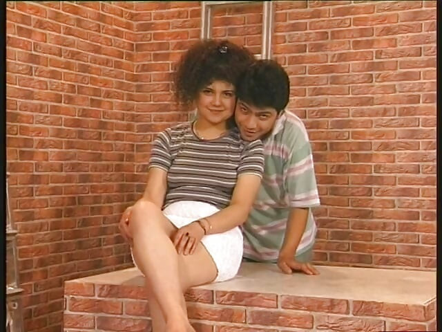 Curly haired girl gets fucked by her boyfriend