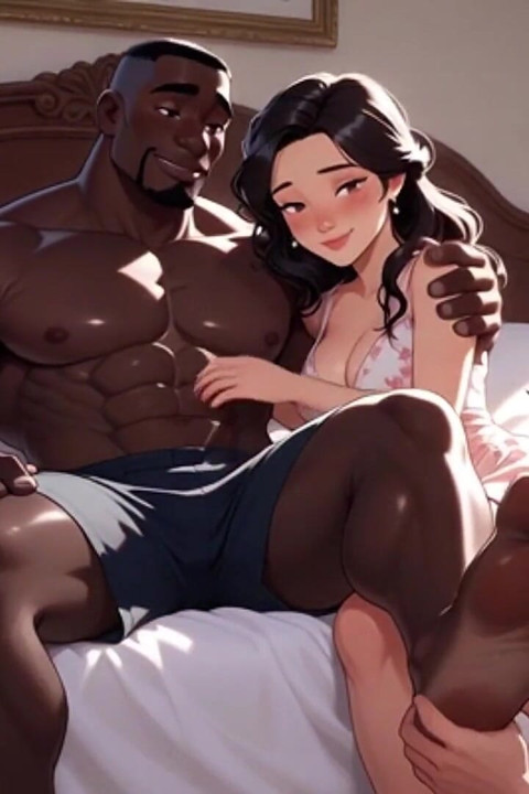 Cuckold Degradation - Man Licking His Wife's Lover Feet