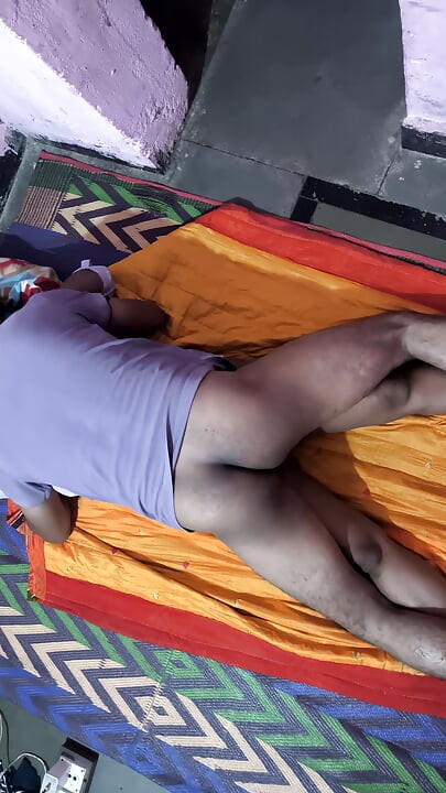 Indian Desi stepmom Lakshmi Babi gets by her stepson after a massage