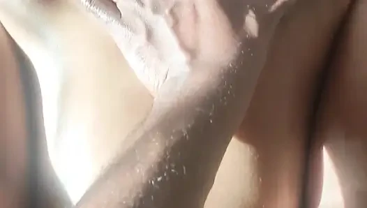 Pijat boobs alami panas