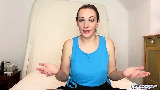 Anal JOI for beginners - Butt play tutorial by Clara Dee