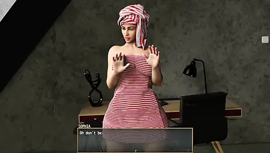 Robert's Compliments to His Bubbly Hot Step MOTHER & Mesmerised By Her Big Tits And Huge Ass