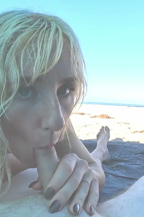 Facial at the Nude Beach
