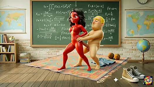 Leidenschaftliche lehrer-romantik - AI hentai ASmr