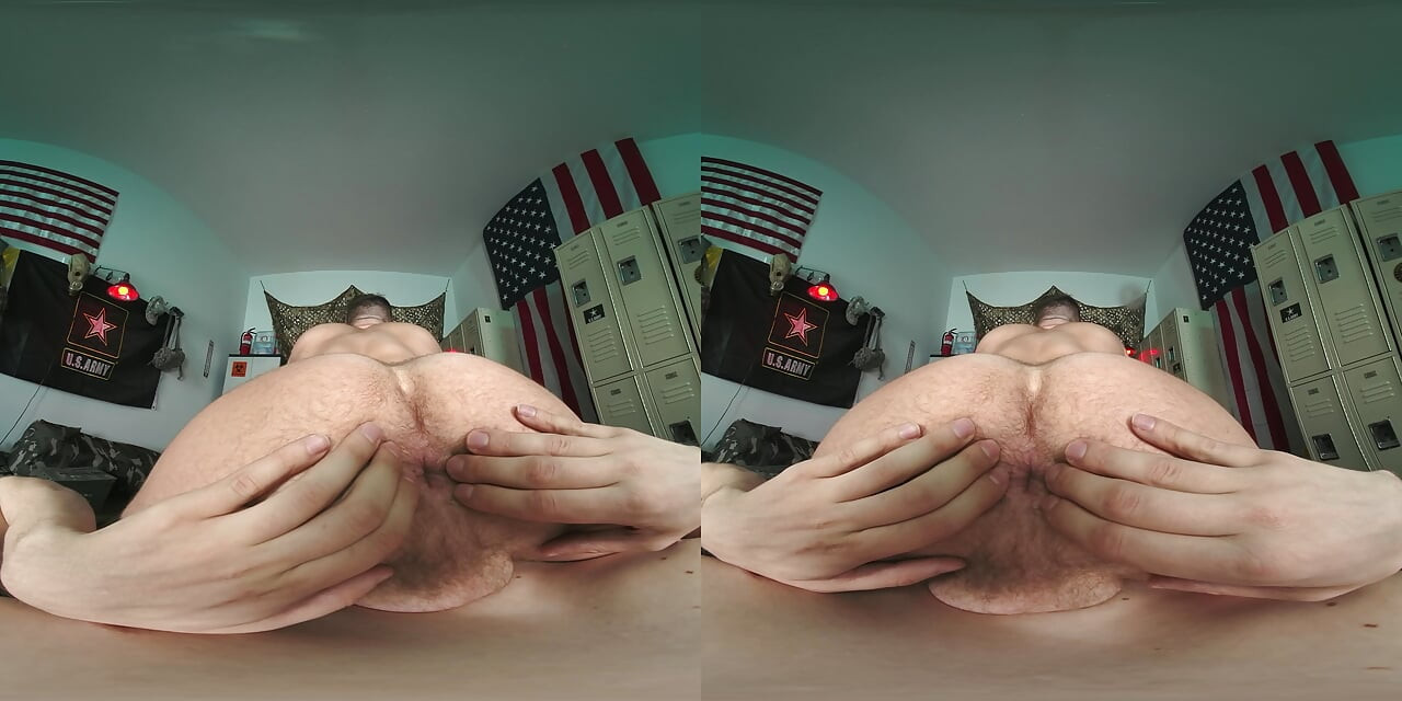 Secret bisexual recruit gets his ass pounded by handsome sergeant