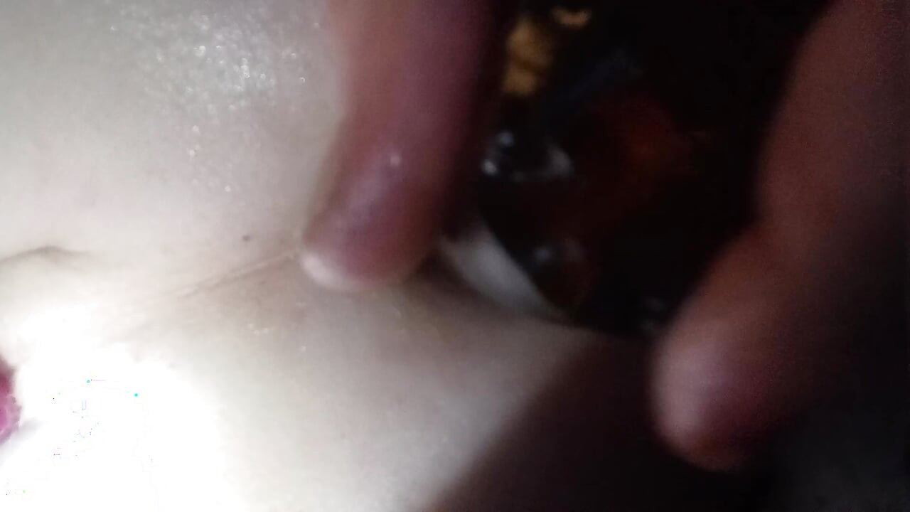 Pov with my purple toy