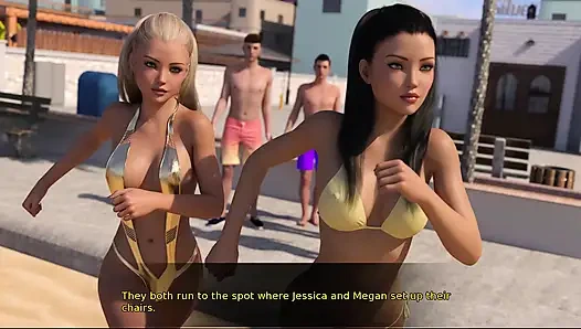 Resort of Temptation 10 i love putting lotion on them boobies