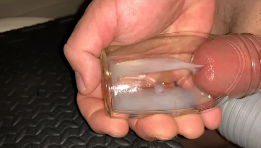 Small Penis Cumming In A Little Bottle