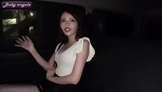 Clean Beauty in Dms. Blowjob Lover Performs Public Tease and Handjob Service
