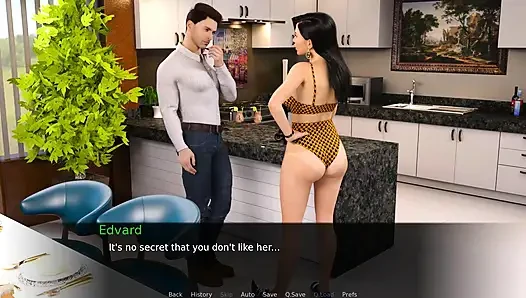 Nursing back to pleasure: Guy fucks and creampies the wife of his boss in his kitchen ep 94