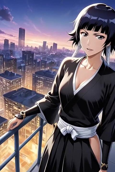After Dark, Sui-feng Is a Dangerous Captain in the Ai Adaptation of Bleach