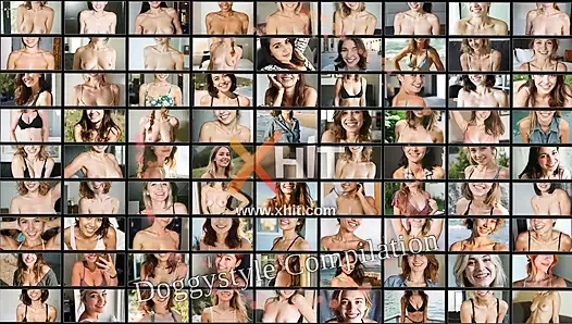Heißer Doggystyle Compilation Genuss mit Liza und Freunden