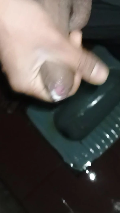 Masterbestio in toilet with hand toilet boy