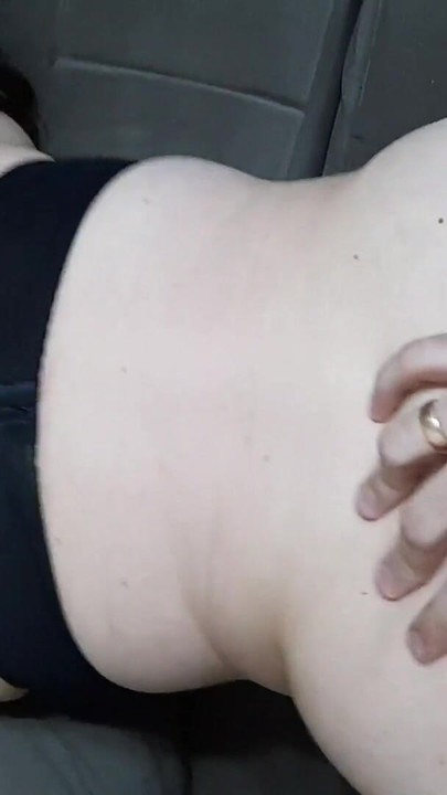 Powerful moment from "Brought home from the club someone's wife with huge breasts and fucked her"