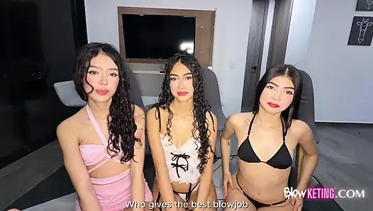 I fuck 3 beautiful 18yo Colombians doggy style