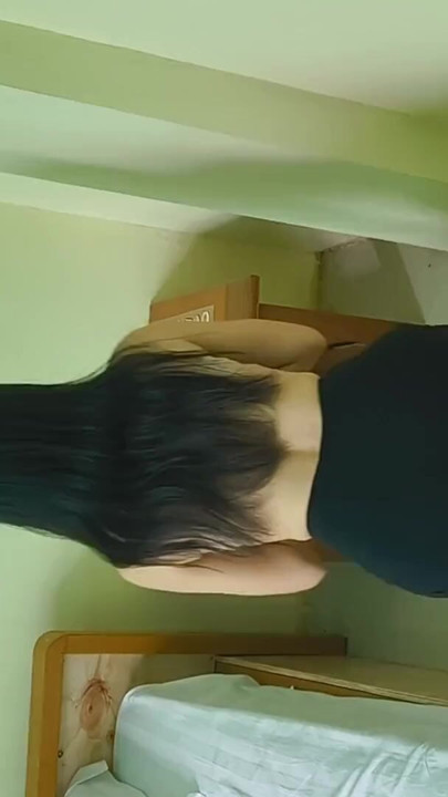 Hotel house keeping girl workout at her client room | Clip 1