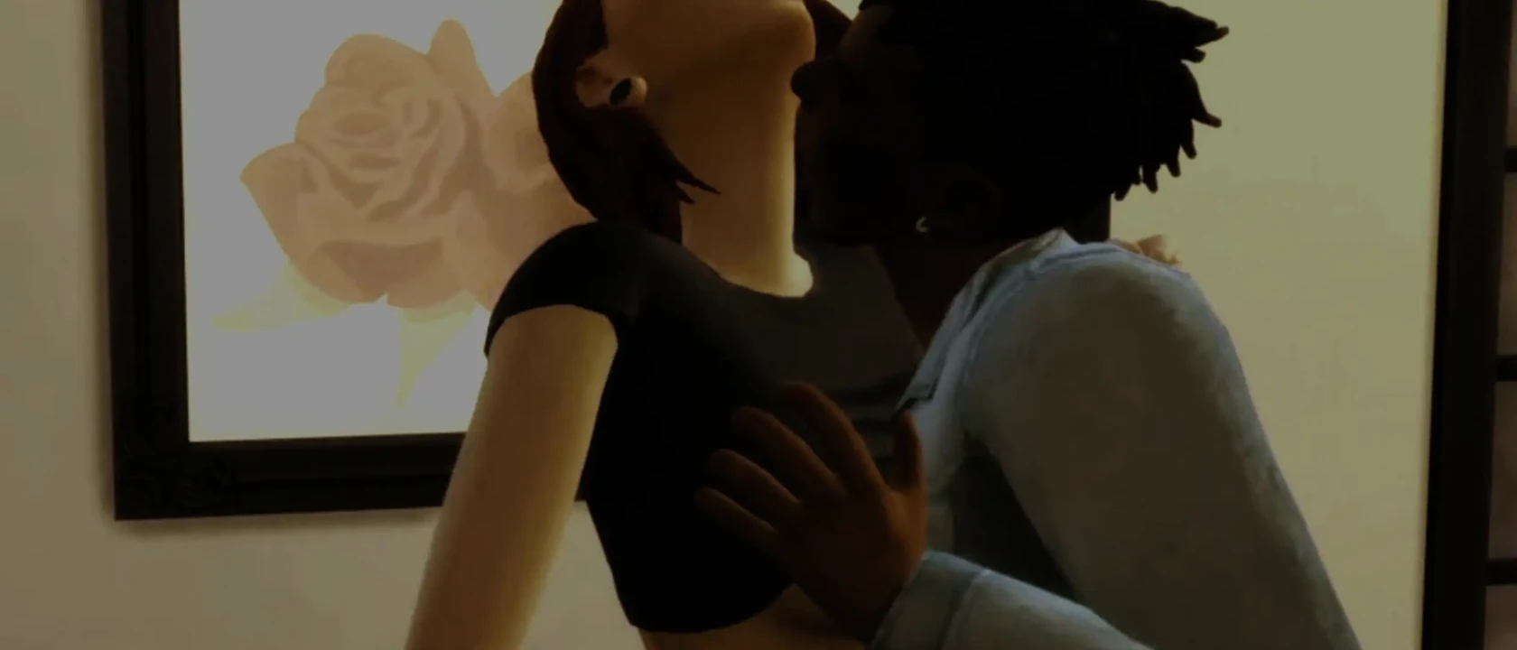 The mistress tries out her friend's husband, and he gives her his cock in the ass.