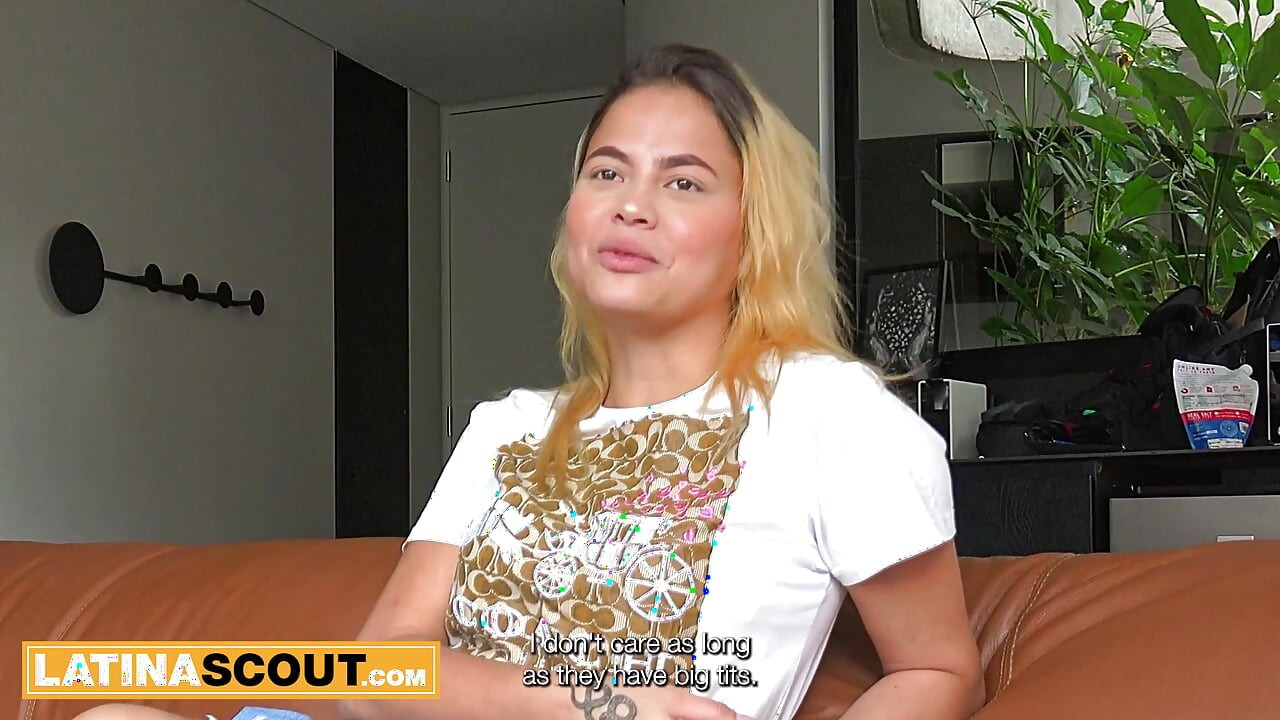 I knew this BUSTY LATINA COLLEGE GIRL would choose LA over her BF given the chance