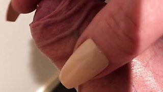Fingernails and masturbation