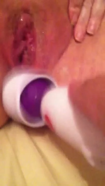 Wet wife with wand
